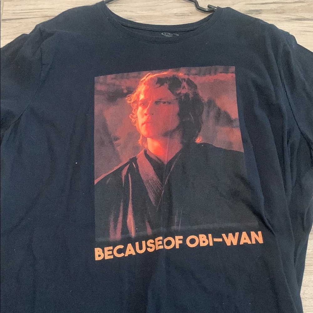 Star Wars Anakin Black Graphic T-Shirt